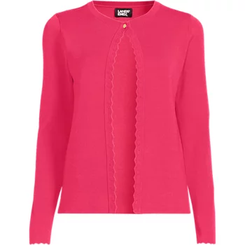 Women's Scallop Edge Cardigan